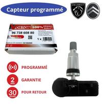 TPMS sensor tire pressure 433 MHz pre-programmed for Peugeot / Citroën ref. 9673860880 5430H1