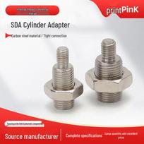 Plonas cilindrinis adapteris M4-M8: Varžto jungtis su vidiniu ir išoriniu sriegiu SDA12 Adapter (M3*6-M5*10)