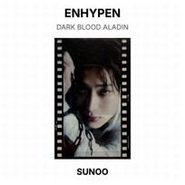 ENHYPEN DARK BLOOD ALADIN Official Photocard SUNGHOON black