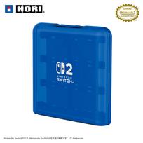 Hori Nintendo Licensed Product Card Case 12 Capacity Switch 2 Compatible Switch2 Cards Blue