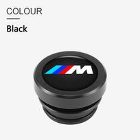 Metal Car Cigarette Lighter Dust-proof Cover Decoration Cap For BMW M M3 E36 E39 E46 E60 E91 F48 F25 F15 F10 F20 X1 X3 X5 X7 G20 rlzh86 black