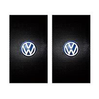 Automobilio lipdukai B stulpelio centrinės kolonos apdailos dangteliai Lipdukai Auto Aksesuaras Volkswagen VW RLine R Golf T5 ID3 Tiguan Polo kj6 gray