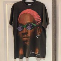 Remake Dennis Rodman Big Face Graphic Classic Black Tshrt All Size S5XL Unisex T-Shirt XXXL black