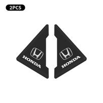 2pcs Auto Logo Car Door Guard Edge Corner Protector For Honda Civic Fit Jazz GK5 Accord Pilot CRV Odyssey Passport City HRV