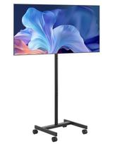VEVOR Mobilus televizoriaus stovas, Vežimėlis televizoriui 17-55 colių ekranams, Vertikali į horizontalią padėtį 47 x 42 x 136.5 cm