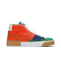 Nike Zoom Blazer Mid Edge SB 'Multi-Color' (Unisex) Safety Orange / University Gold / White / Lucky Green Skateboard Shoes DA2189 800 36.0 red
