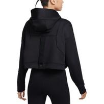 Nike Pro Therma FIT Patogus minkštas su gobtuvu džemperis su vilnos pamušalu Moteriškas HV3601-010 XXS juoda