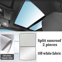 Car Sunroof Sunshades For Ford Edge Accessories Plus CD539 MK2 2015 2016 2017 2018 Heat Insulation Skylight Sticker Sun Curtain