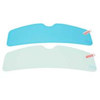Helmet Lens Film High Transparency Safe Driving Full Size 24.5cm/9.6in Helmet Anti Fog Patch Stick for blue