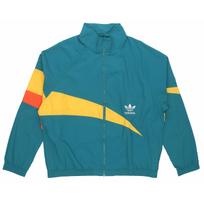 Adidas Originals Trefoil TS Sportinis striukė Vyrams Viršutinis drabužis Mėlynai žalias H46699 XL yellow