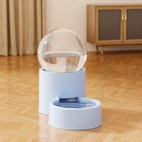 Automatic Cat Water Dispenser Large Capacity Pet Feeder  For Puppies Kittens Pets beige-style2 brown