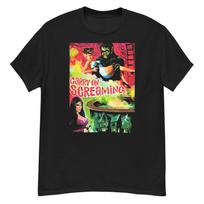 Carry On Screaming cult horror comedy film fan art t-shirt M beige