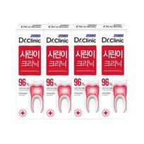 [2080] Dr. Clinic Sensitive Teeth Toothpaste (140g x 4ea) - Relief & Protection Set red