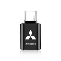 Car Usb Type C Cable Converter Charging Adapter Car Accessories For Mitsubishi Lancer 7 8 I200 Pajero Montero Sport Outlander ASX Mirage Eclipse