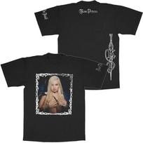 Kim Petras Men Officially Licensed Feed The Beast Tee T-shirt in Black Wash XL gray