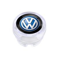 VW Automobilio žiebtuvėlio Dangtelis Apsaugantis nuo Dulkių Dekoratyvinis Dangtelis Volkswagen VW Scirocco GOLF MK6 Polo Tiguan PASSAT juoda