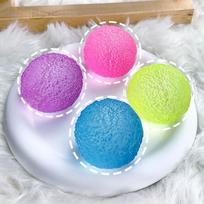 Stress Relief Squishy Multicolor Ice Ball Toy Ease Anxiety Squeeze Balls Moldable Soft Slow Rising Decompression Toys Adult Gift pink