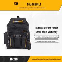 Universalus elektriko įrankių krepšys TB-229-TOUGHBUILT (Nėra greito atleidimo) Aparatūros saugykla TB-229 black