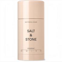 Saffron Cedar Salt & Stone Deodorant & 1 pcs 75g beige