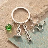 Personality Microscope DNA Doctor Anatomy Neuron Biology Bag Charm beige