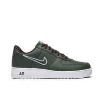 Nike Air Force 1 Low Retro 'Hong Kong' 2018 (Unisex) Deep Forest / White-El Dorado Skateboard Shoes 845053 300 40.0 gray