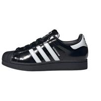 adidas Moteriški Superstar 2 'Juodi Balti Patentuotos Odos' (moterų dydžiai) Pagrindinė juoda / Debesų balta / Pagrindinė juoda Riedlentės batai JH7756 36⅔ black