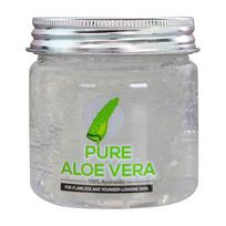 Gauri International 100% Natural and Pure Aloe Vera Gel for Acne, Face Scars, Glowing Skin and Hair Care (Non toxic), 230ml gray