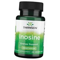 Inozinas kapsulėse, Inosine 500, Swanson 60kaps (72280030) 60vcaps