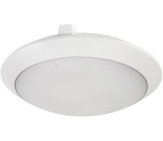 Rabalux 77237 - Lauko lubinis šviestuvas su jutikliu WELRO 1xE27/9W/230V IP65 skersmuo 30 cm balta