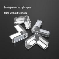 Transparent Silicone Baby Safety Edge and Corner Protector Strip gray
