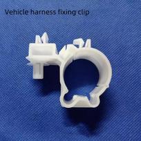 For  Nissan  X-Trail Qashqai Front and rear door sill decorative panel fixing buckle Vehicle harness fixing clip 1pcs blue