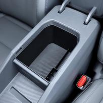 Stowing Tidying For Kia EV3 2024 Center Console Armrest Car Internal Storage Box Organizer Tray Interior Interior Accessories black