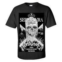 Sepultura T Shirt Sepultura 30th Anniversary Tour With Destruction Shirt S-XXXL M black