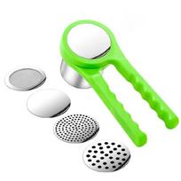 Durable 304 Metal Manual Press With Comfortable Shape For Fast And Simple Process 1 green