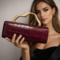 Prabangūs akmens rašto vakariniai krepšiai moterims Rankinės Šventės Vestuvių Sankabėlės Moteriška Dizainerio Pečių Crossbody krepšys brown