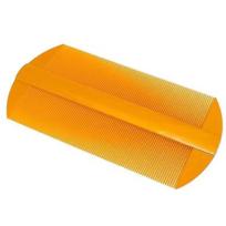 1/2/3Pcs/set Styling Tools Lice Comb Plastic Double Sided Nit Fine Tooth Combs For Head Lice Detection Comb Kids Pet Flea Use orange