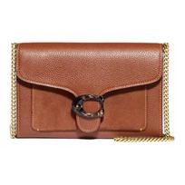 Coach Tabby 20 Woc Classic Tortoiseshell Effect C Buckle Crossbody Bag Small Women Crossbody Bag Caramel 79440-V5L4A Basic Set (Bag+Dust Bag) brown