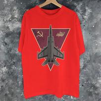Mig Foxbat naikintuvo kostiumas Unisex marškinėliai Medvilniniai marškinėliai Grafiškai marginti marškinėliai Drabužiai 4XL gray