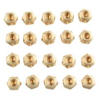 20Pcs 0.5mm Orifice Brass Nozzle for Burner Jet Replacement Compatible with LP Gas Grill Conversion and Outdoor Cooking Systems China Mainland