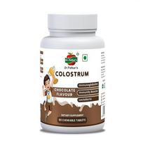 Dr. Patkar’s Colostrum Chewable Tablets 500mg – High IgG Immune & Gut Health Support – Daily Wellness Supplement for Kids & Adults – Delicious C