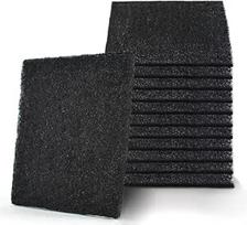 12Pcs Cat Litter Box Charcoal Filters Odor Control Filters for Hooded Litter Box  Cat Pan Activated Carbon Air Filters for Smell Elimination juoda
