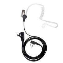 Covert Acoustic Tube Walkie Talkie Headset 2 Pin Connector Covert Headset  Walkie Talkies Supplies