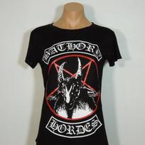 BATHORY Hordes Goat Pentagram M MEDIUM Mens Kids T Shirt Black GIRLY 110