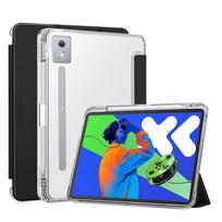 For Lenovo Xiaoxin Pad Pro Case 12.7in TB373FU Fold Stand Smart Cover Pen Slot Funda Idea Tab Pro TB375FC 12.7 Tablet Cover Xiaoxin Pro12.7 2025 white