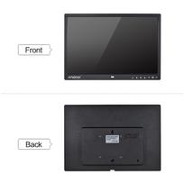 15 inch HD 1080P Digital Photo Frame Picture MP3 MP4 Movie Player+Remote Control UK Plug black