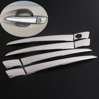For Lexus RX AL10 350 450h F 2010~2015 2011 2012 2013 2014 Chrome Car Door Handle Cover Trim Sticker Styling white