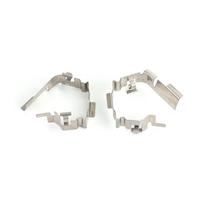 2vnt Automobilių LED H1 priekinių žibintų adapterio lempučių laikikliai automatinės lempos šviesos gnybtų LED pagrindas, skirtas Ford white