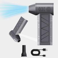 130000 RPM Mini Air Blower Electric Turbo Jet Fan Air Duster 3 Gear Turbo Violent Blower Rechargeable Industrial Duct Fan juoda