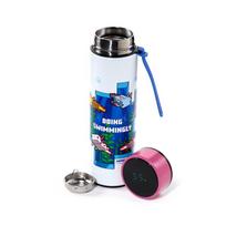 Minecraft Axolotl termobutelis su skaitmeniniu temperatūros ekranu (450ml)