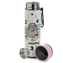 Pusheen  termobutelis su skaitmeniniu temperatūros ekranu (450ml)